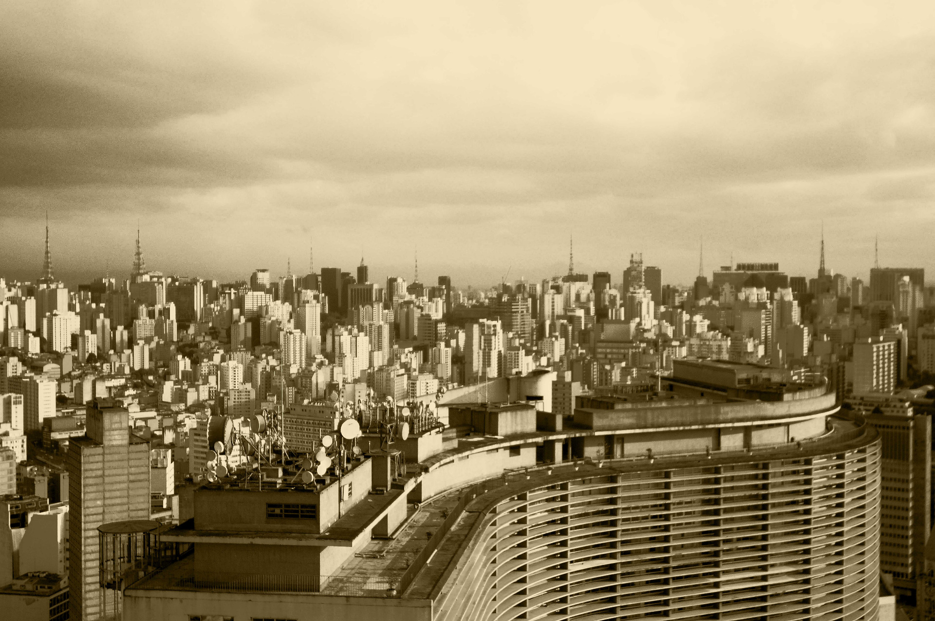 Vista panorâmica - Sampa