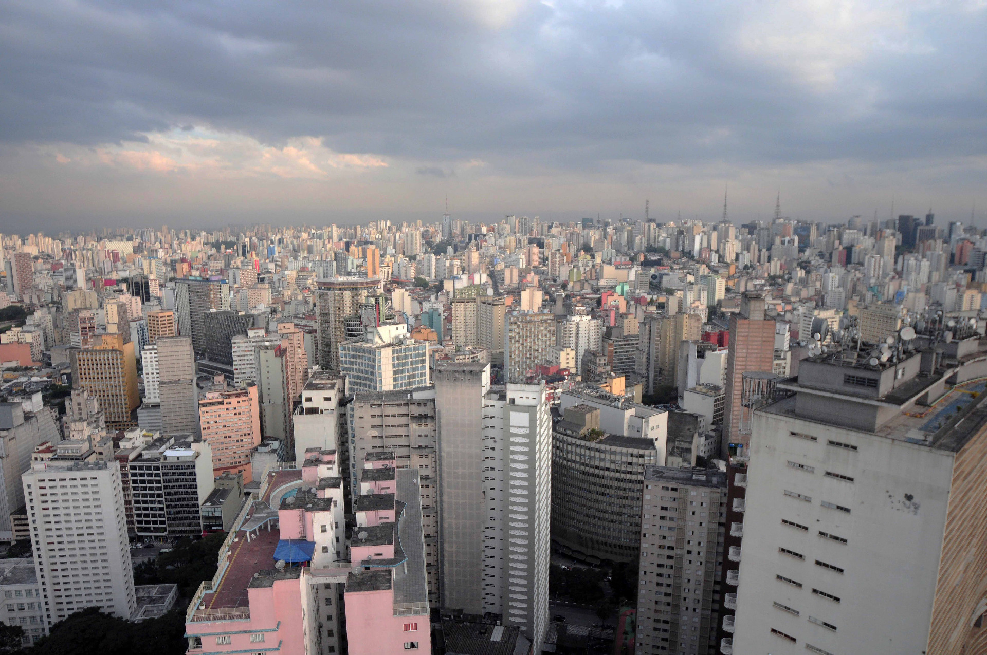 Vista panorâmica de São Paulo