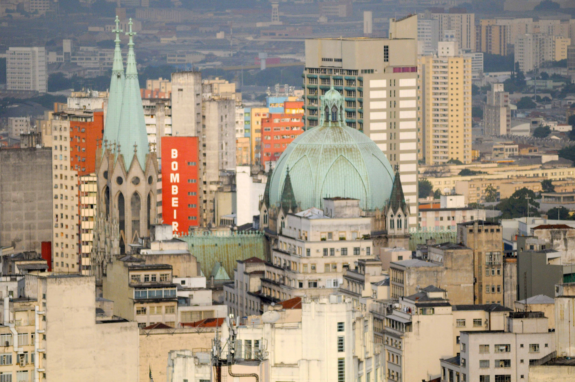 Vista panorâmica - Catedral da Sé