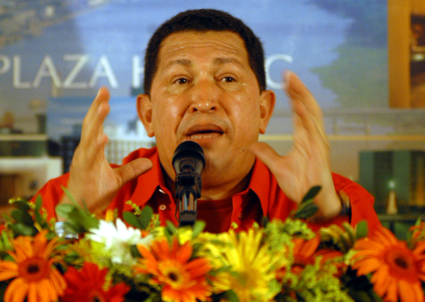 Ex-Presidente venezuelano Hugo Chaves.