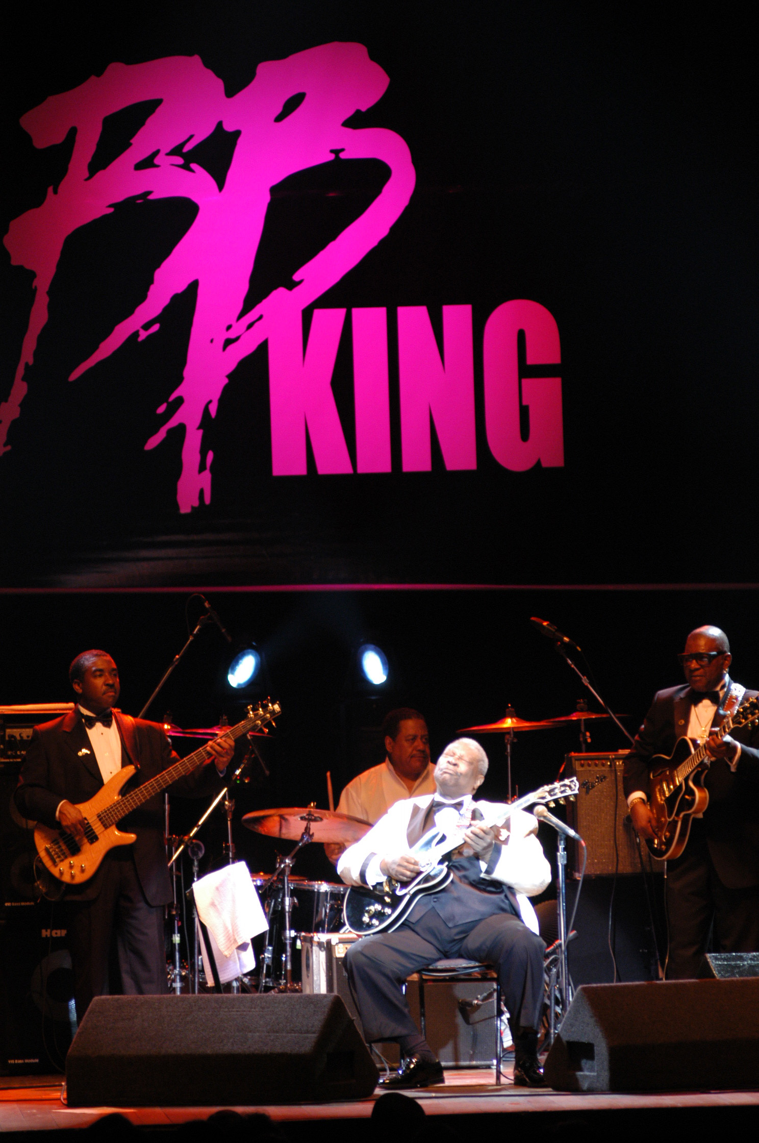 BB King in concert